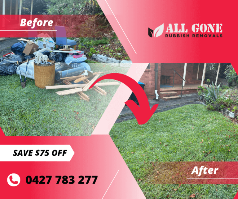 Rubbish removal in Sydney Before & After (1)